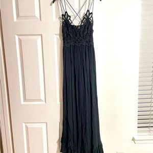 Free People Lace Maxi Dress